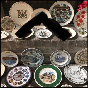 my complete porcelain plate collect